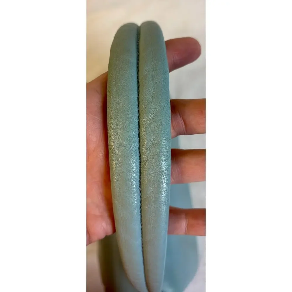 Coach Pillow Tabby Shoulder Bag 26 in Aqua Leather